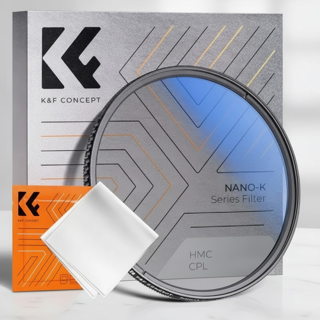 Filtro Polarizador Circular CPL Magnético K&F Concept 82mm
