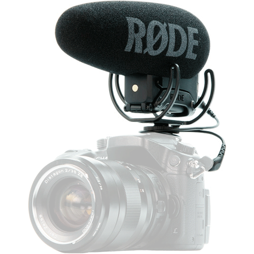 Microfono direccional supercardioide para camara RODE VideoMic Pro Plus