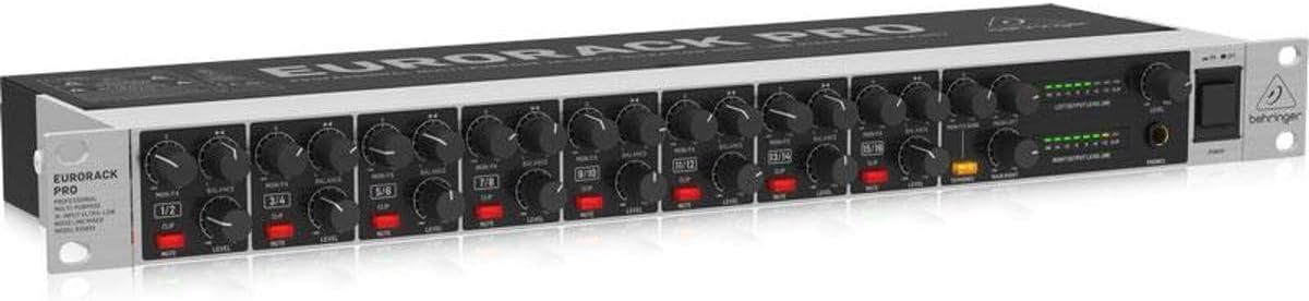 Mezclador de Linea de 16 Entradas Behringer Eurorack RX1602 V2