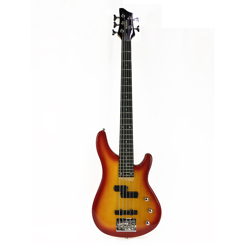 Bajo Eléctrico de 5 Cuerdas Hendrix BH-EBS200-24-5TRB