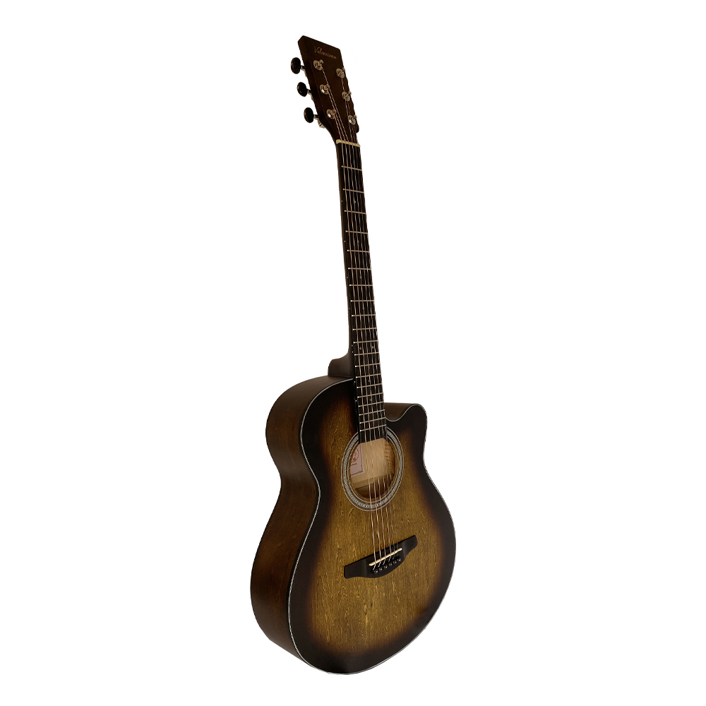Guitarra acústica de 40 pulgadas Valenciana GV-AF-H00L-40BR