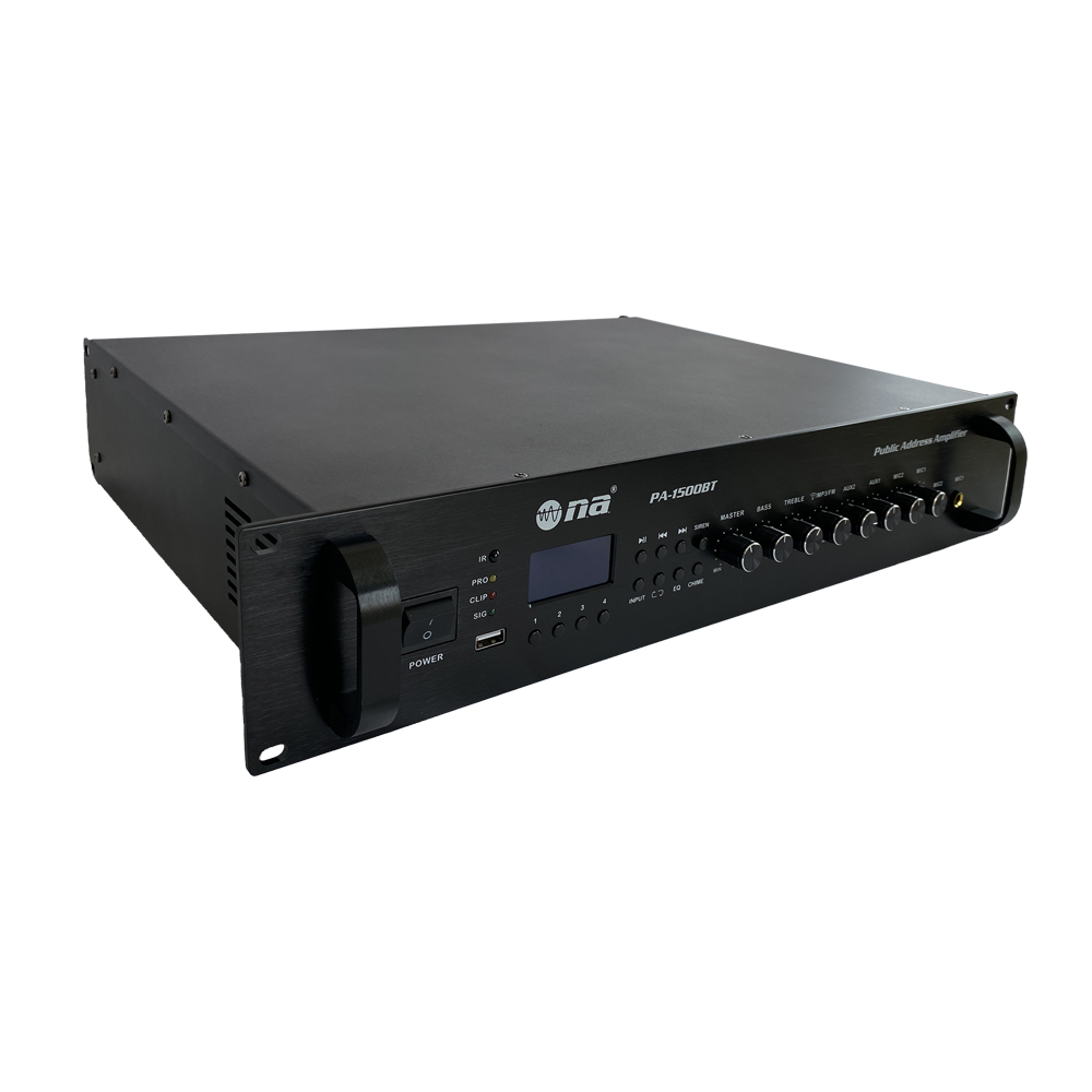 Amplificador de Megafonía PA Nippon America PA-1500BT con Bluetooth