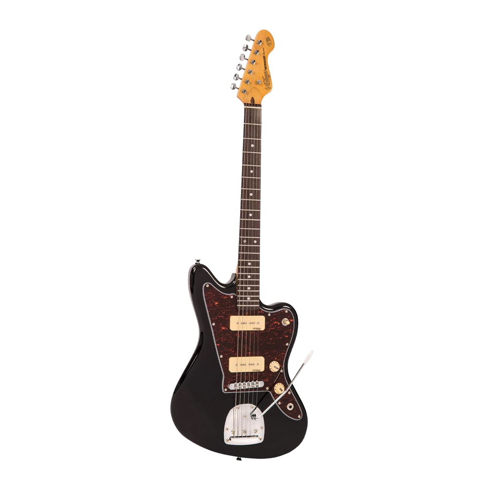 Guitarra Eléctrica Vintage V65VBK Boulevard Black