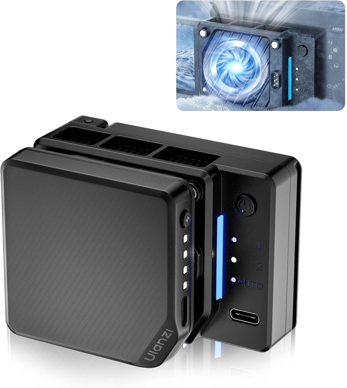 Ventilador de Refrigeración con Batería Ulanzi X-C045 para Cámaras