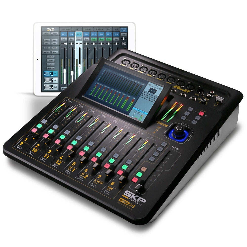Consola Digital SKP SK-D-TOUCH20 de 20 Canales