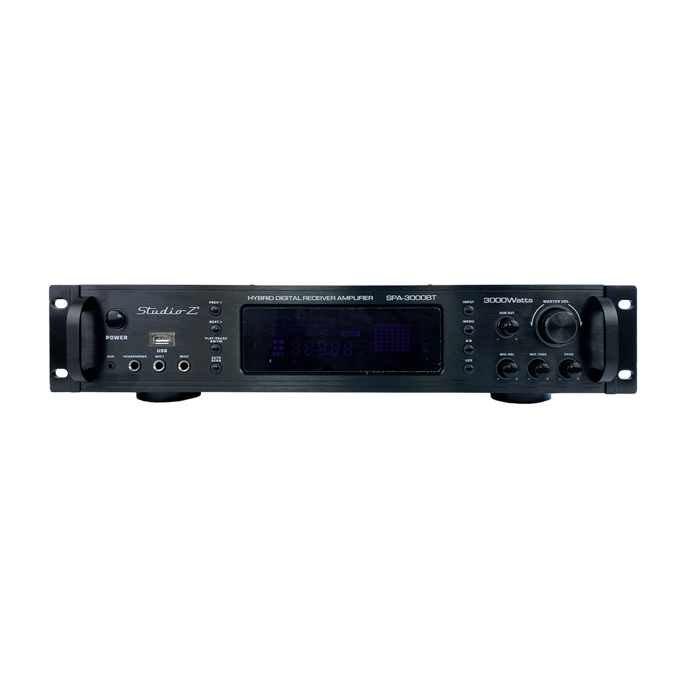Amplificador de Audio Studio Z SPA-3000BT con Bluetooth y USB