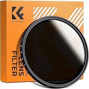 Tapa de Lente K&F Concept 77mm Protectora con Hilo y Cuerda