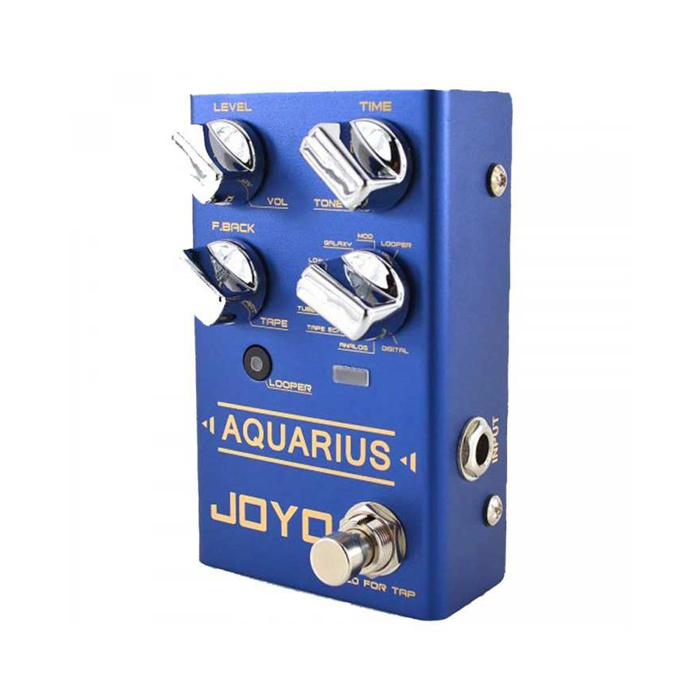 Pedal de Efecto Delay y Looper JOYO Aquarius R-07 para Guitarra