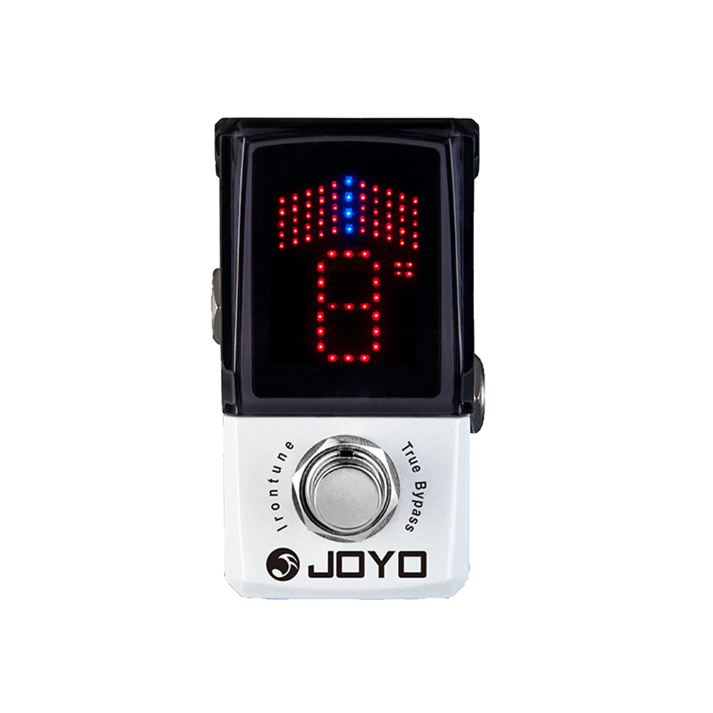 Pedal Afinador Cromatico JOYO JF-326 Irontune para Guitarra y Bajo