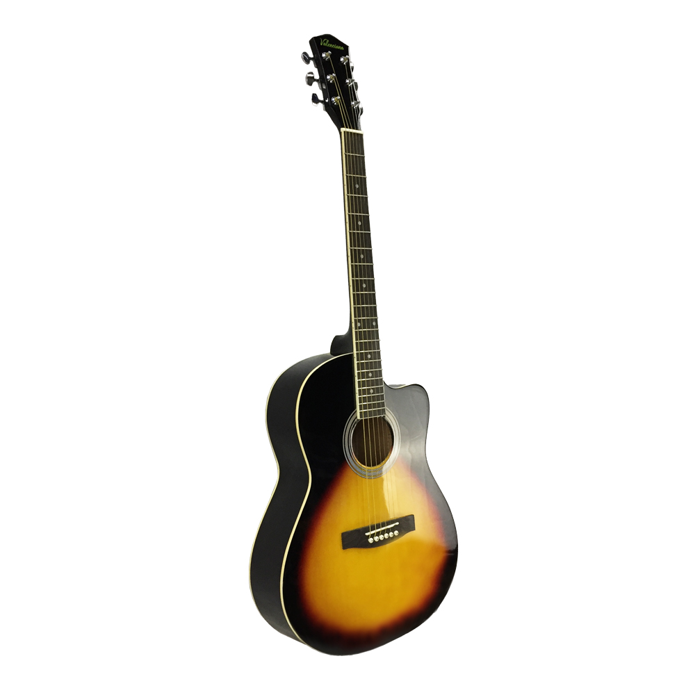 Guitarra Acústica Valenciana GV-AF227A-SB 39 Pulgadas Sunburst