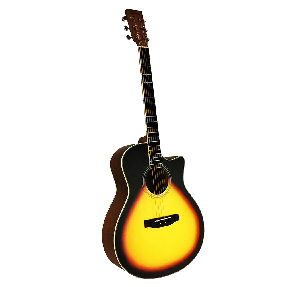 Guitarra Acústica Valenciana GV-AF17C-GA-SB Sunburst 41 Pulgadas