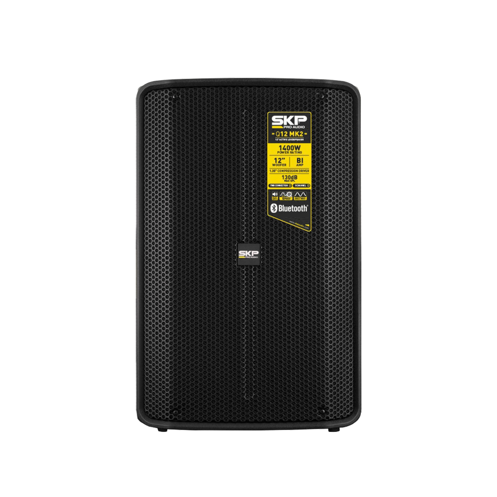 Bocina Amplificada SKP Q12-MK2 12 Pulgadas DSP 1400W Bluetooth