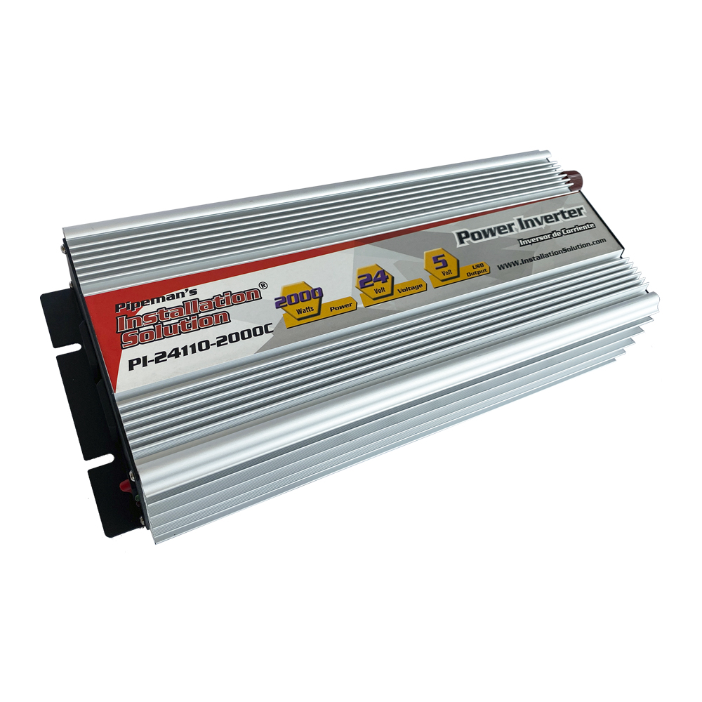 Inversor de Corriente I.S. PI-24110-2000C 24V a 110V 2000W