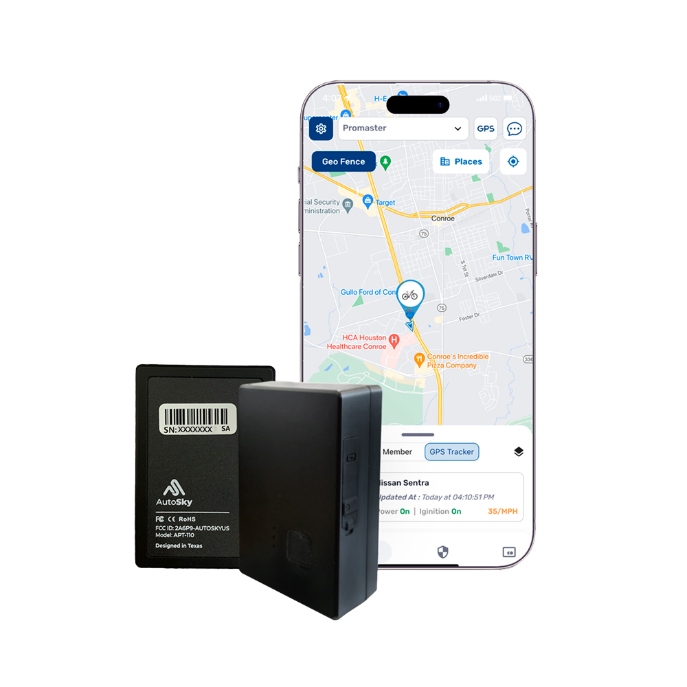 Localizador GPS Portátil Magnético AutoSky SKY-APT-110